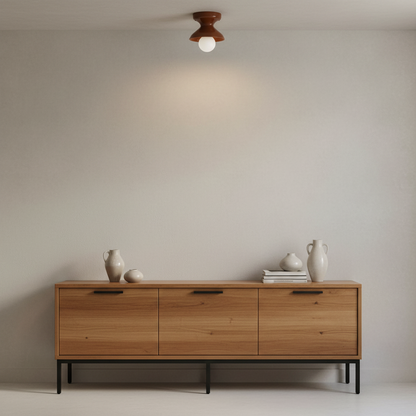 Lunavel Modern Ceramic Mount Ceiling Light Fixture