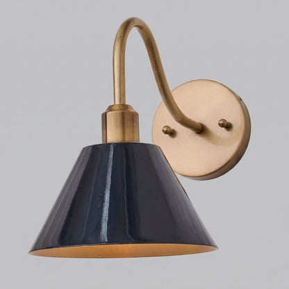 Ferm Minimalist Industrial Tapered Sconce