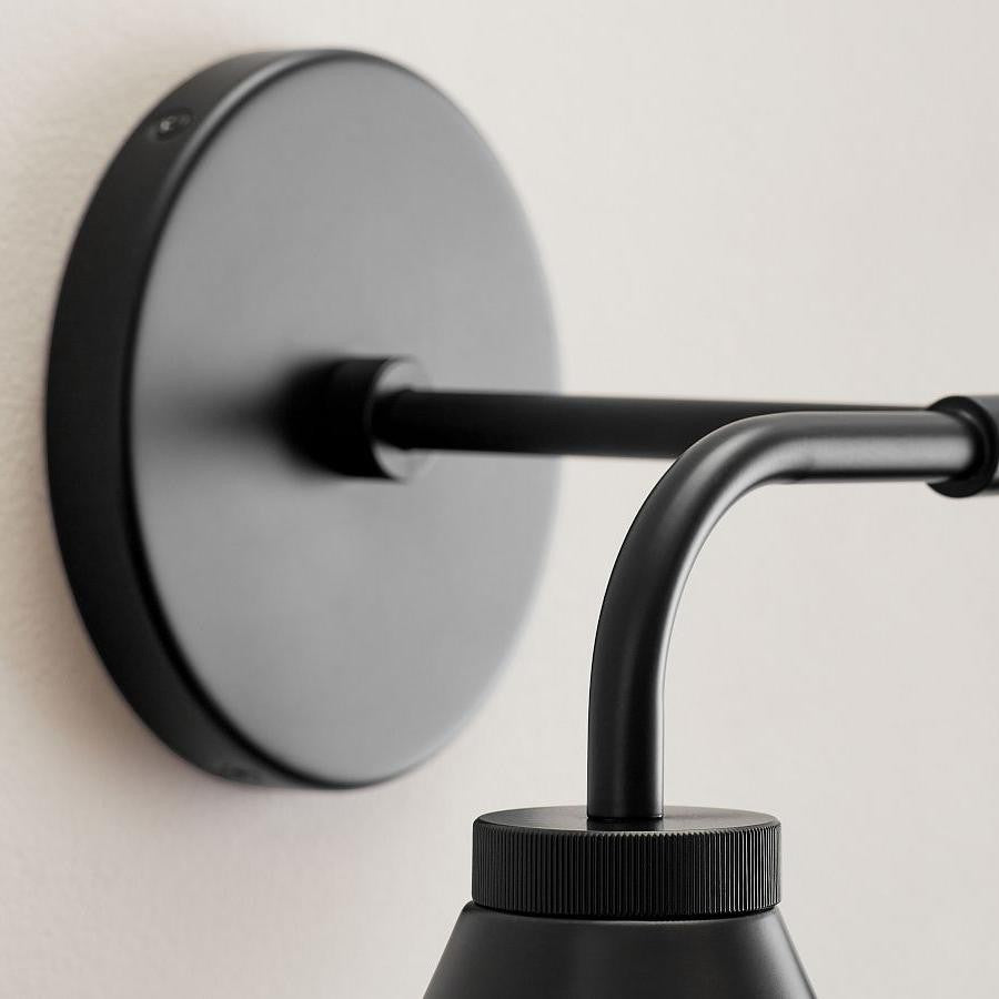 Kaelen Retro Cooper Cone Sconce Light