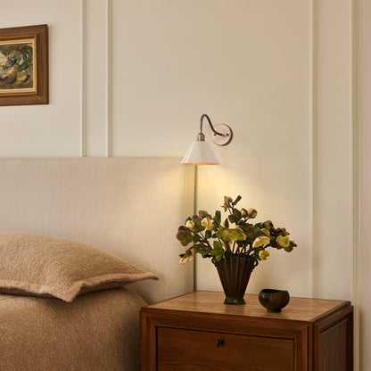 Ferm Minimalist Industrial Tapered Sconce