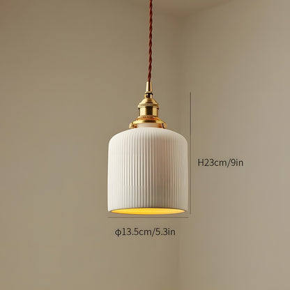 Elena Sjöborre Art Deco Stripe Pendant Light