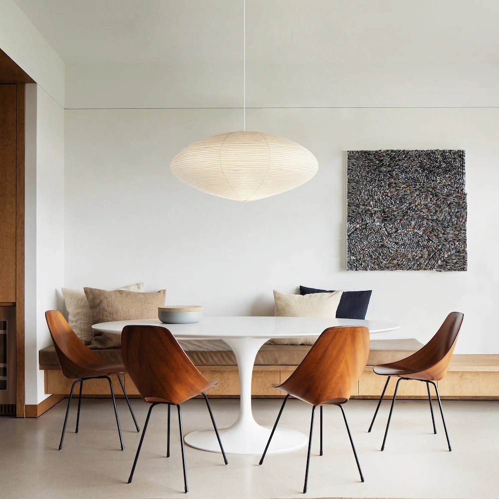 Gino Japanese Rice Paper Lantern Pendant Light