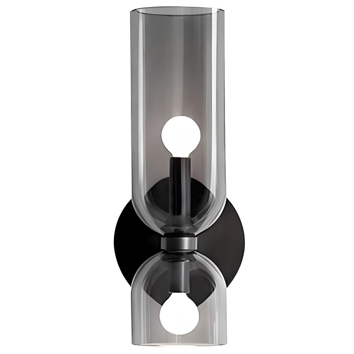 Trisia Modern Up Down Glass Wall Sconce