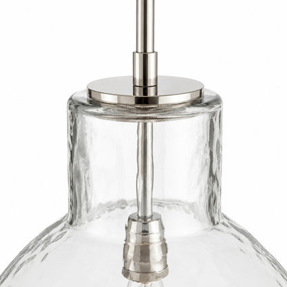 Keen Farmhouse Glass Dome Pendant Light