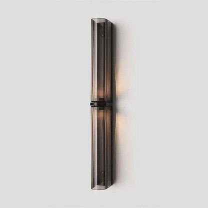 Giulia Minimalist LED Double Tube Glass Wall Light