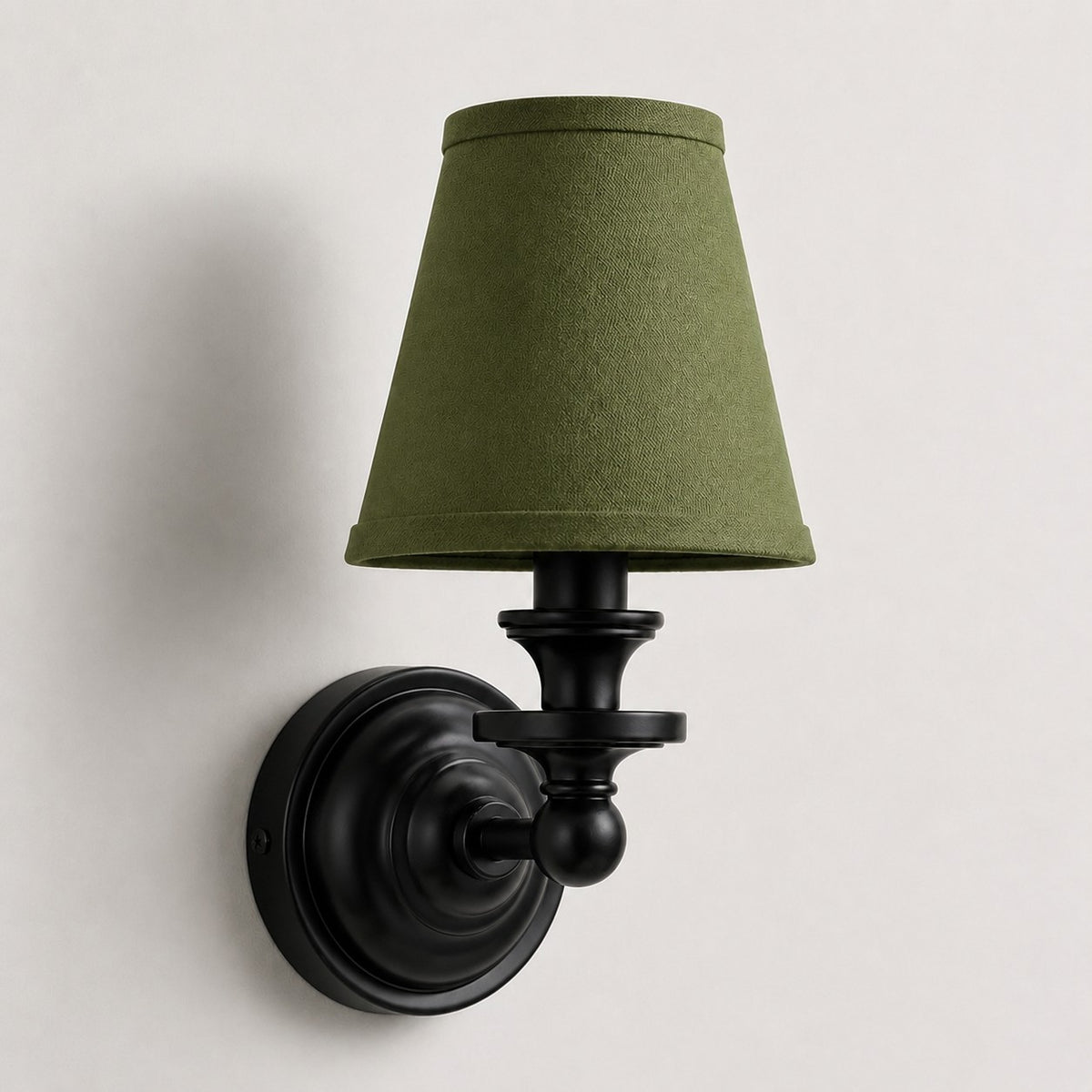 Corbin Vintage Color Fabric Wall Sconce