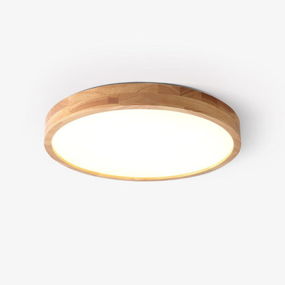 Blayze Rustic LED Wooden Geometric Ceiling Light