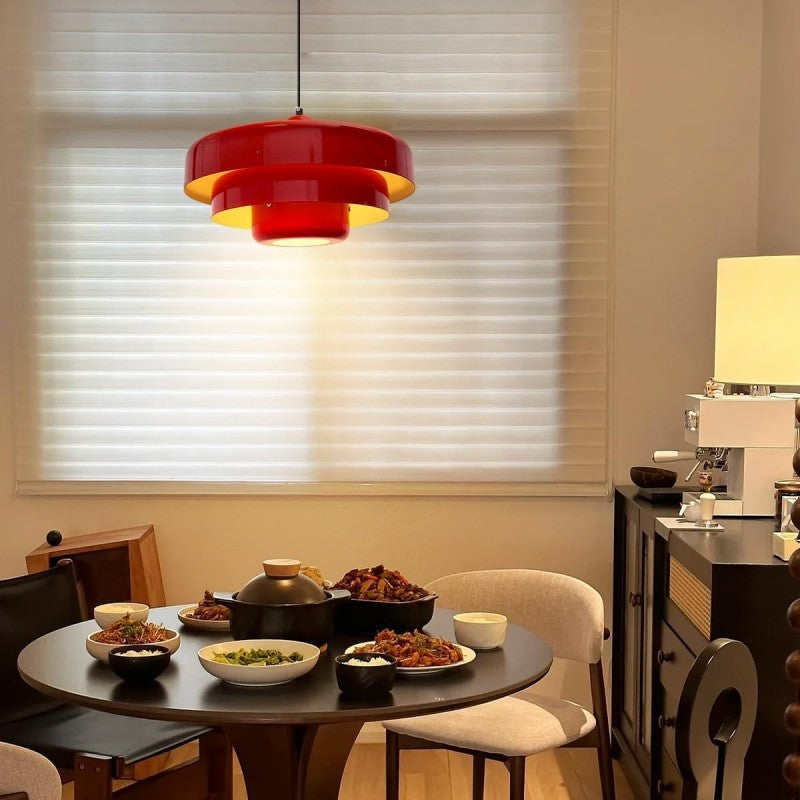 Modern Scandinavian Multi‑Layer Colorful Pendant Light