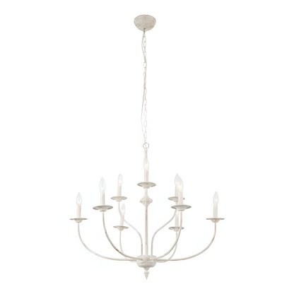 Caelestis Farmhouse 9 Light Metal Chandelier