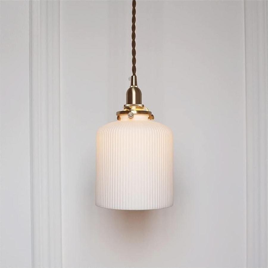 Elena Sjöborre Art Deco Stripe Pendant Light