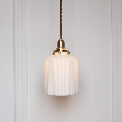 Elena Sjöborre Art Deco Stripe Pendant Light