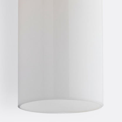 Morgan Minimalist Cylindrical Glass or Alabaster Wall Light