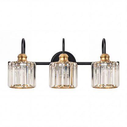 Naeris Modern Square Crystal Wall Sconce