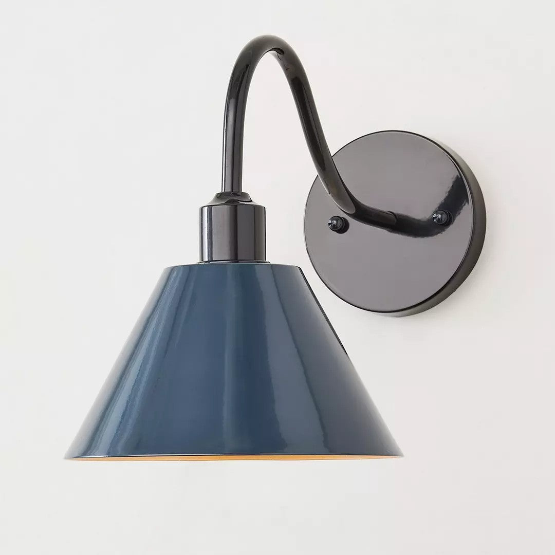 Ferm Minimalist Industrial Tapered Sconce