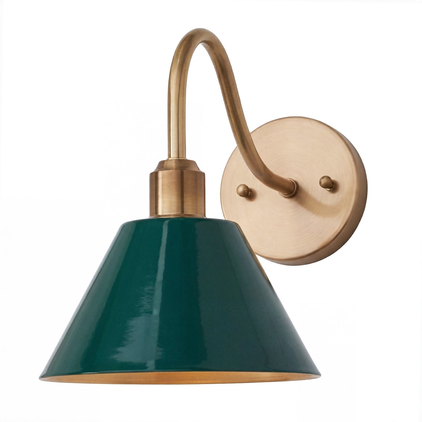 Ferm Minimalist Industrial Tapered Sconce