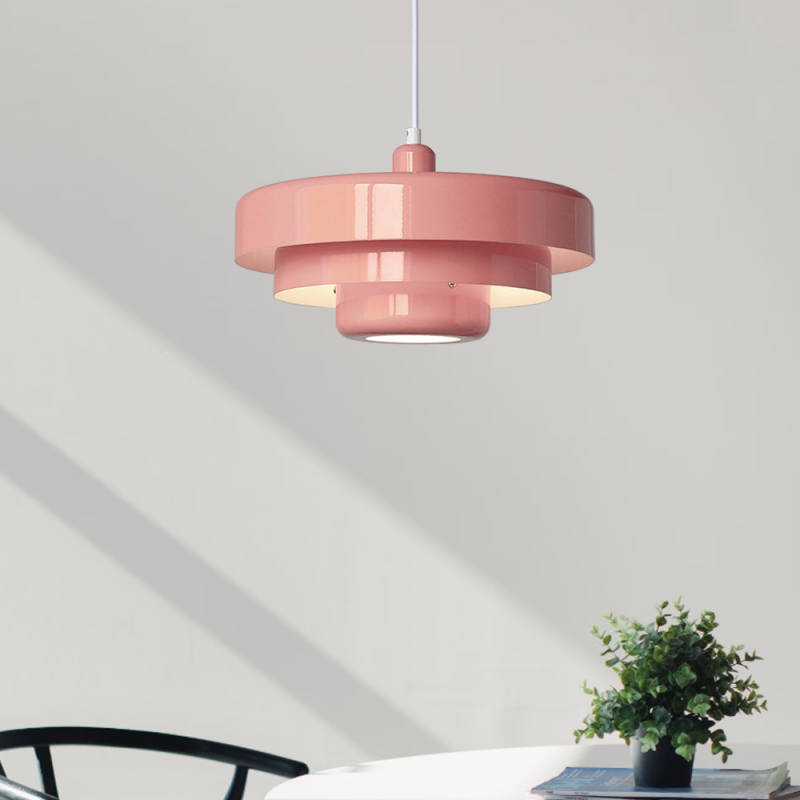 Modern Scandinavian Multi‑Layer Colorful Pendant Light