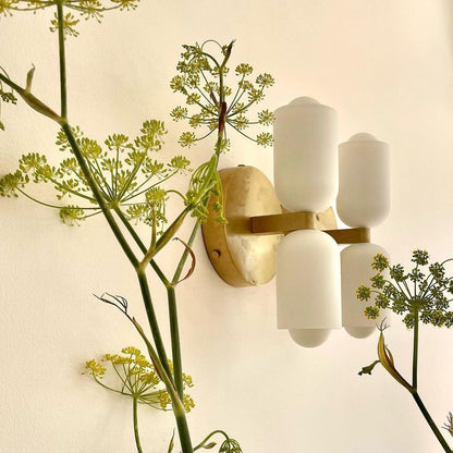 Mahira Glass Up Down Wall Sconce