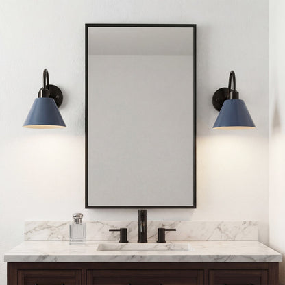 Ferm Minimalist Industrial Tapered Sconce