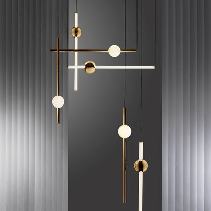 Orion Nordic LED Tube Pendant Light