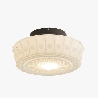 Jeevika Vintage Art Classic Round Personalized Pendant Light