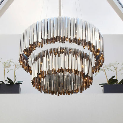 Jasper Facet Chandelier Collection