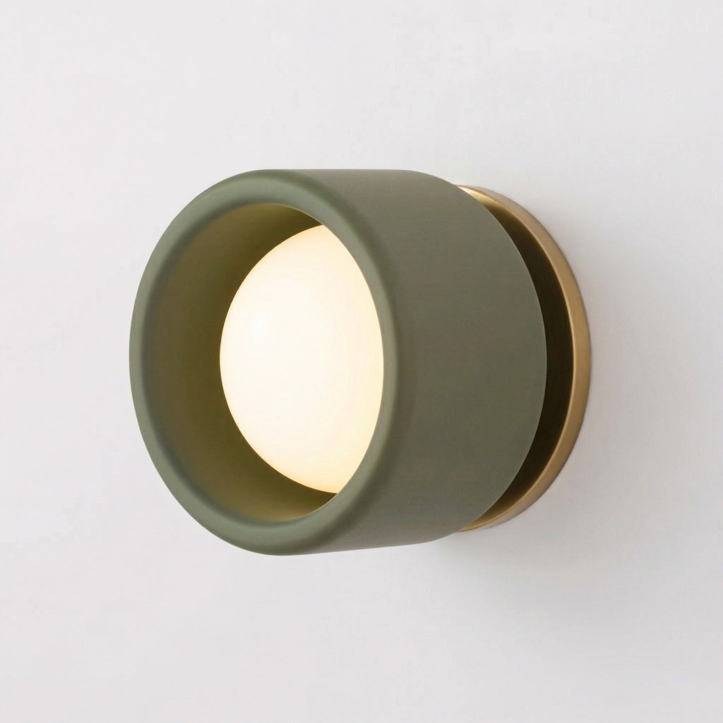 Aura Modern Porcelain Sconce