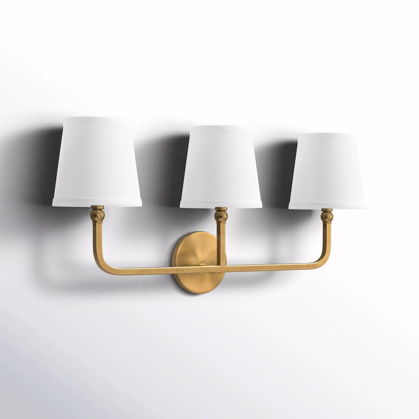 Liryn Minimalist 2/3/4 Heads Fabric Vanity Wall Light