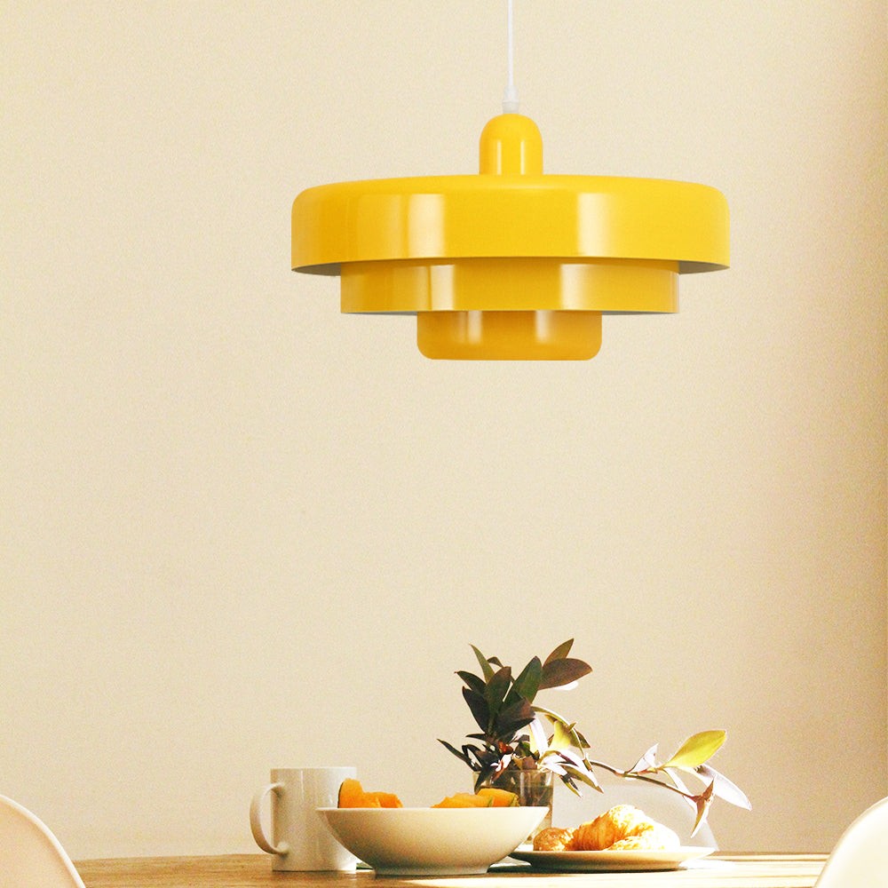 Modern Scandinavian Multi‑Layer Colorful Pendant Light