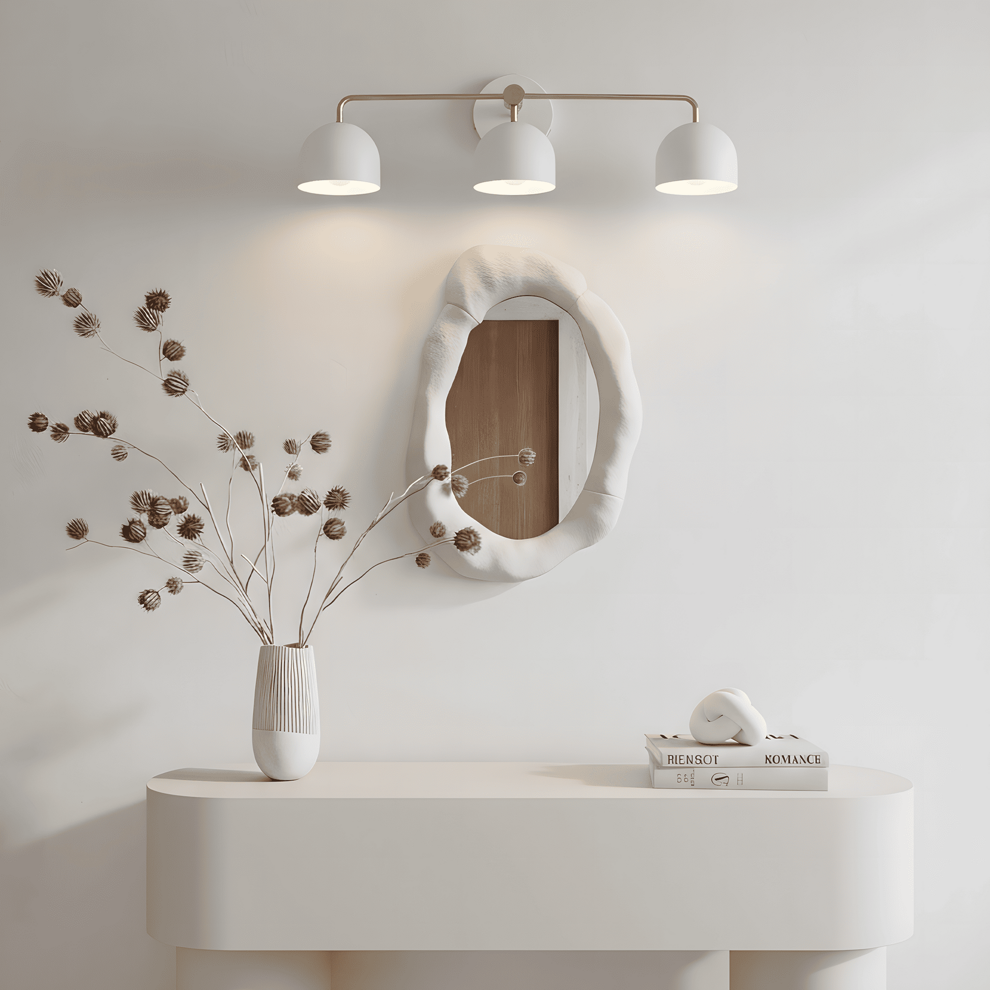 Astair Nordic Metal Multicolored Vanity Sconce