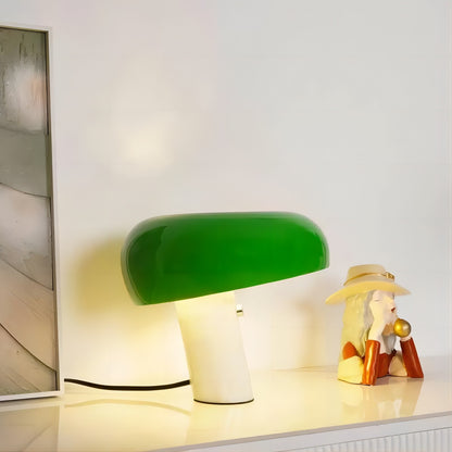 Paula Vintage Table Lamp with Marble Base