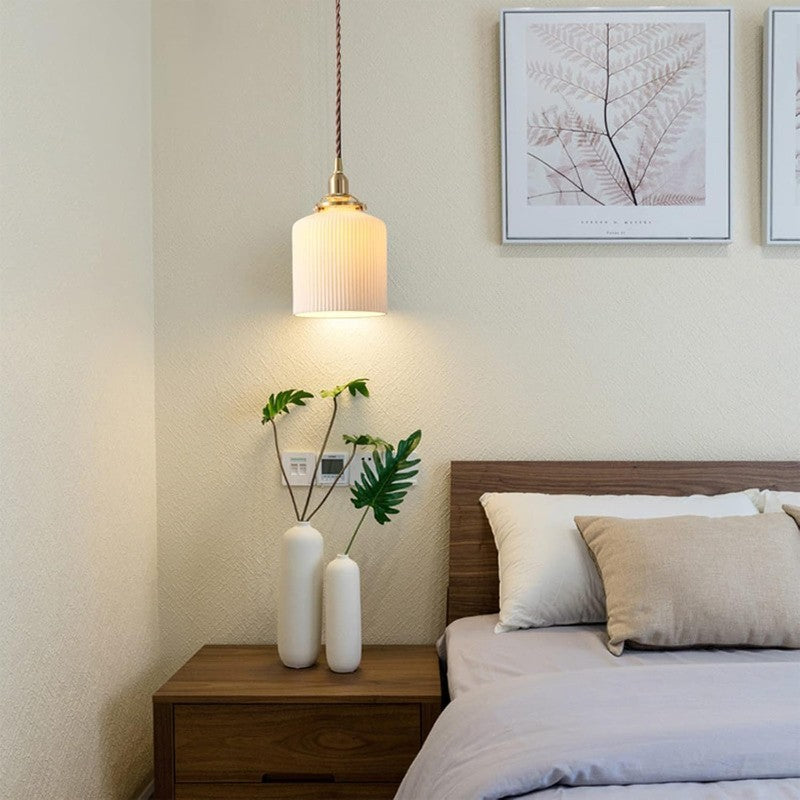 Elena Sjöborre Art Deco Stripe Pendant Light