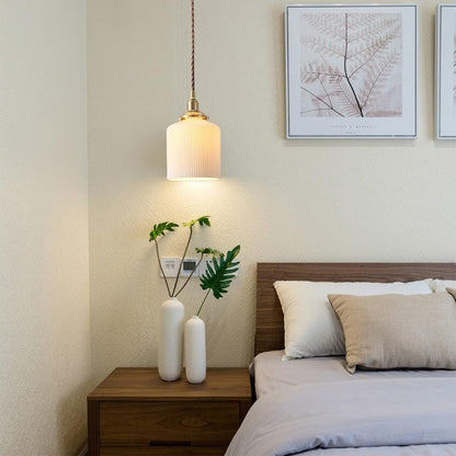 Elena Sjöborre Art Deco Stripe Pendant Light