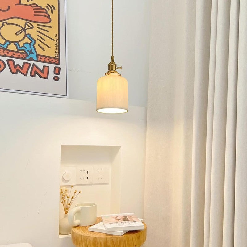 Elena Sjöborre Art Deco Stripe Pendant Light