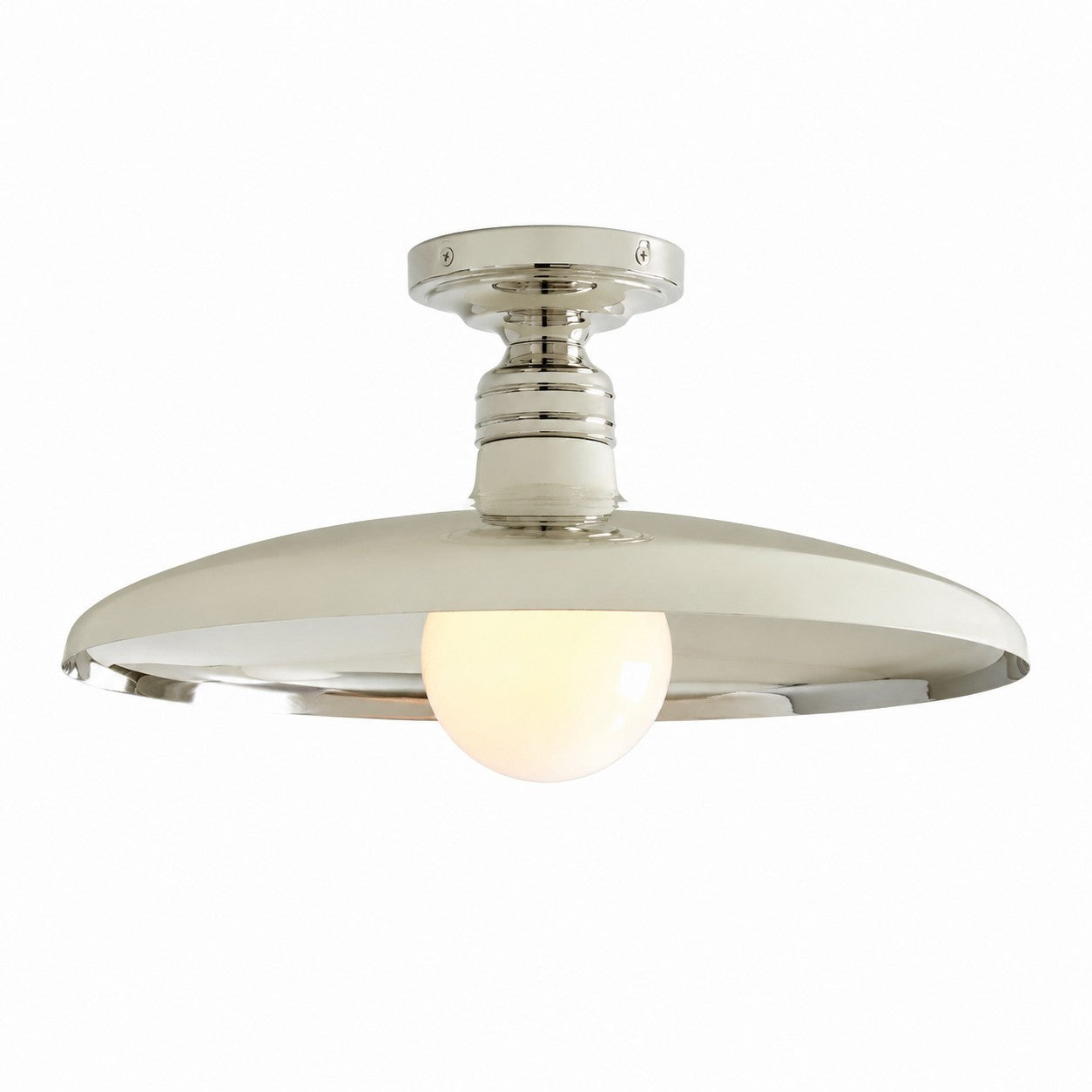 Dulcinea Farmhouse Metal Flush Mount Ceiling Light