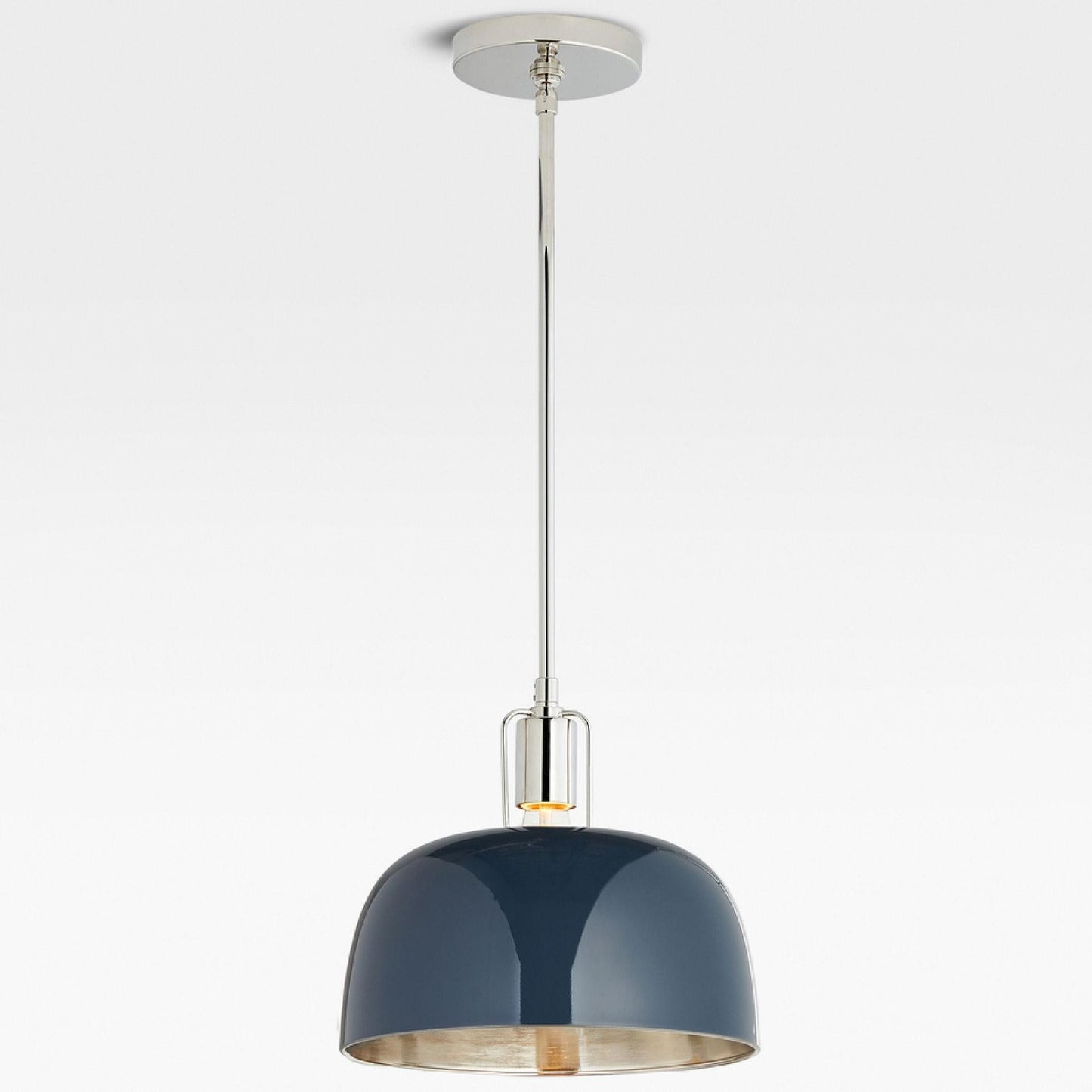 Frey Mid Century Metal Dome Pendant Light