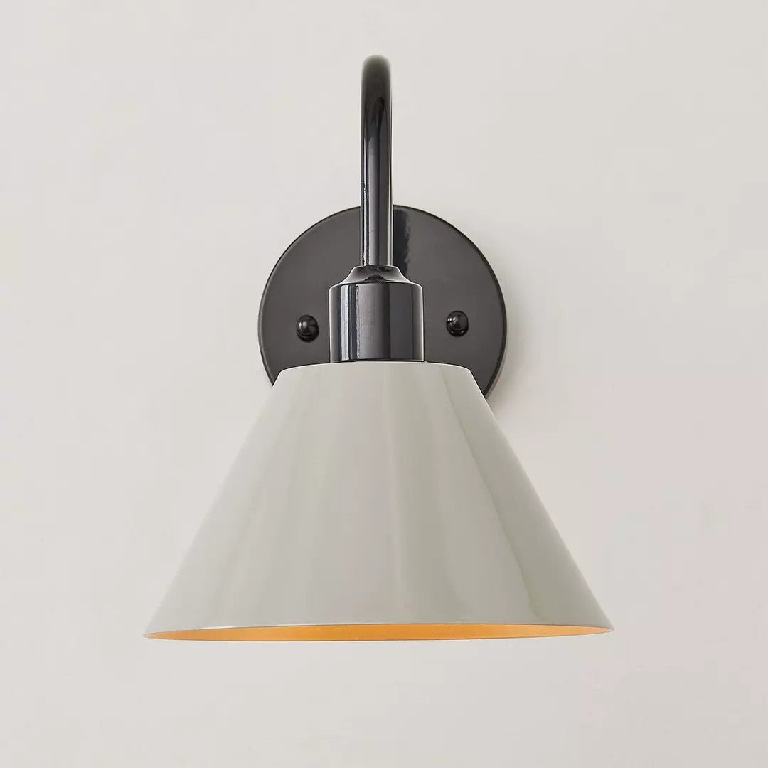 Ferm Minimalist Industrial Tapered Sconce