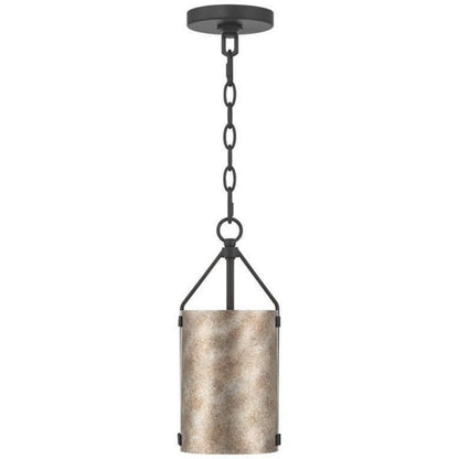 Grange Industrial Rustic Bronze Cylinder Pendant Light