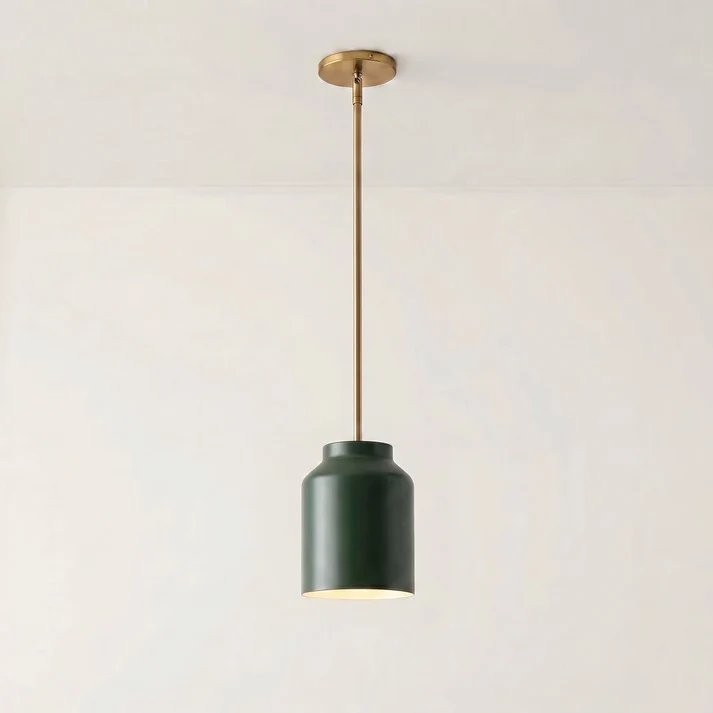 Drilon Nordic Morandi Multi-Color Cylinder Pendant Light