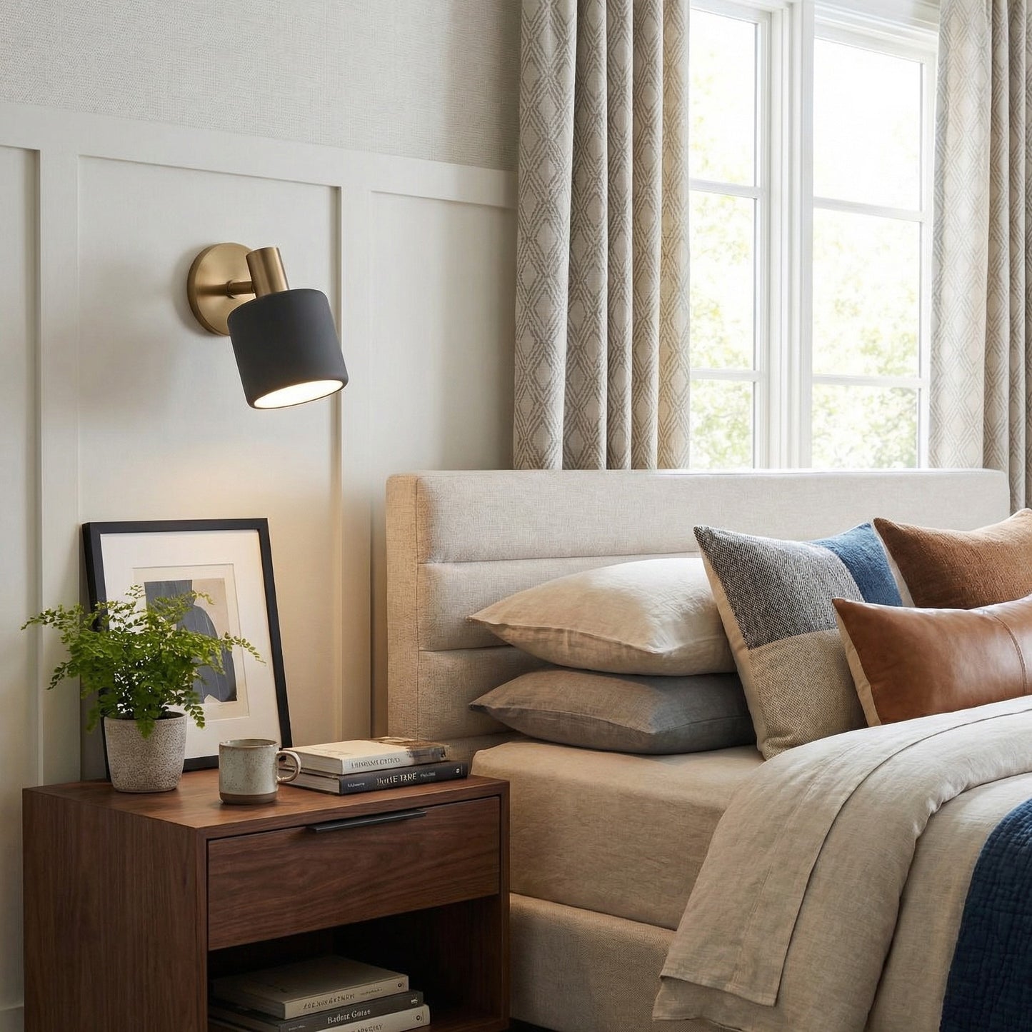 Aura Modern Porcelain Sconce
