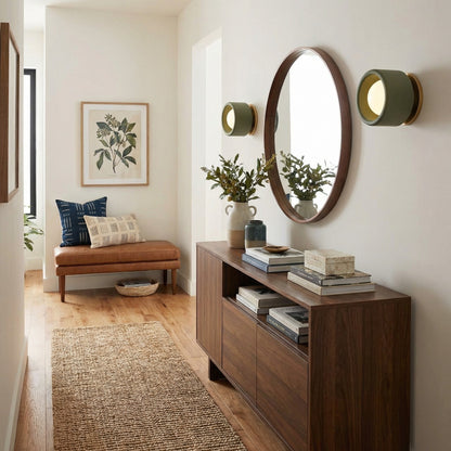 Aura Modern Porcelain Sconce