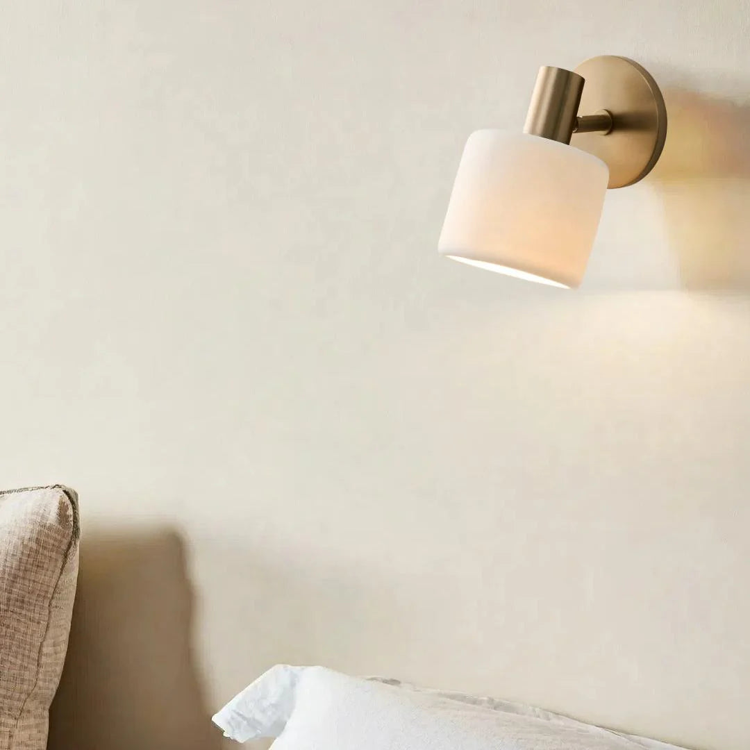 Orvyn Modern Elegant Porcelain Wall Sconce