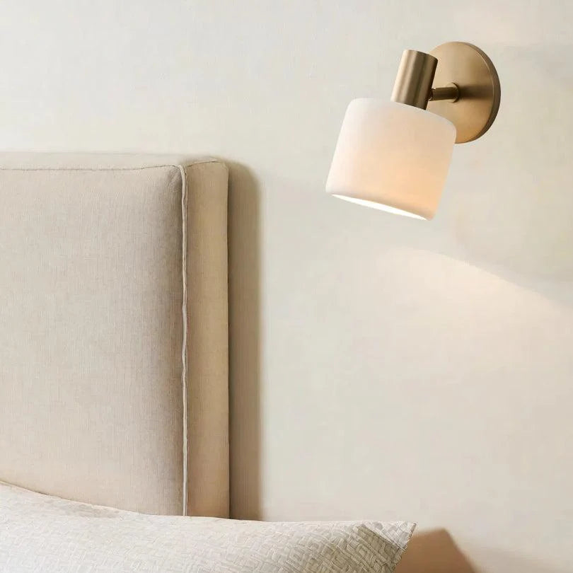 Orvyn Modern Elegant Porcelain Wall Sconce
