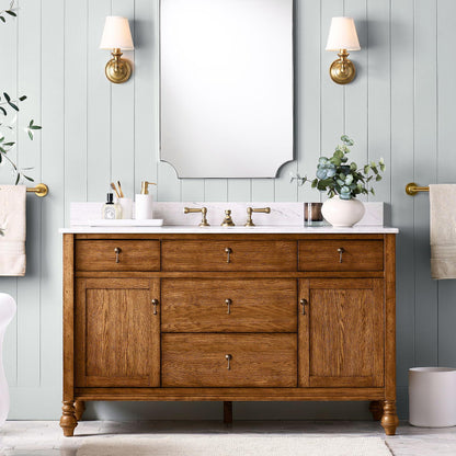 Caedric Retro Brass Linen Shade Wall Sconce