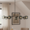 Evren Modern Branching Bubble Glass Chandelier